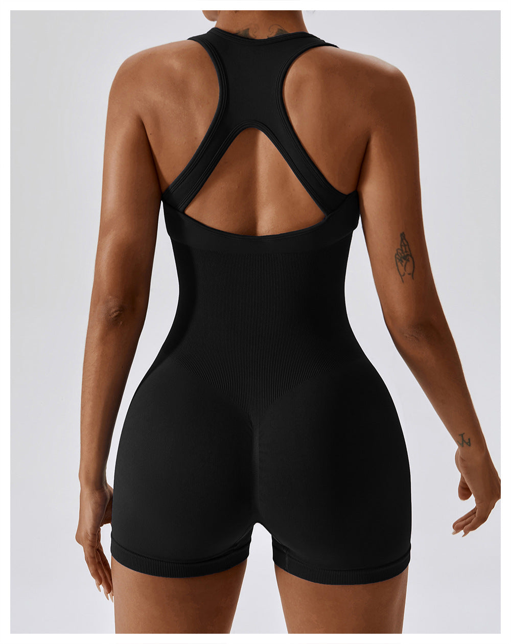 High Elasticity Integrated Back Yoga Suit